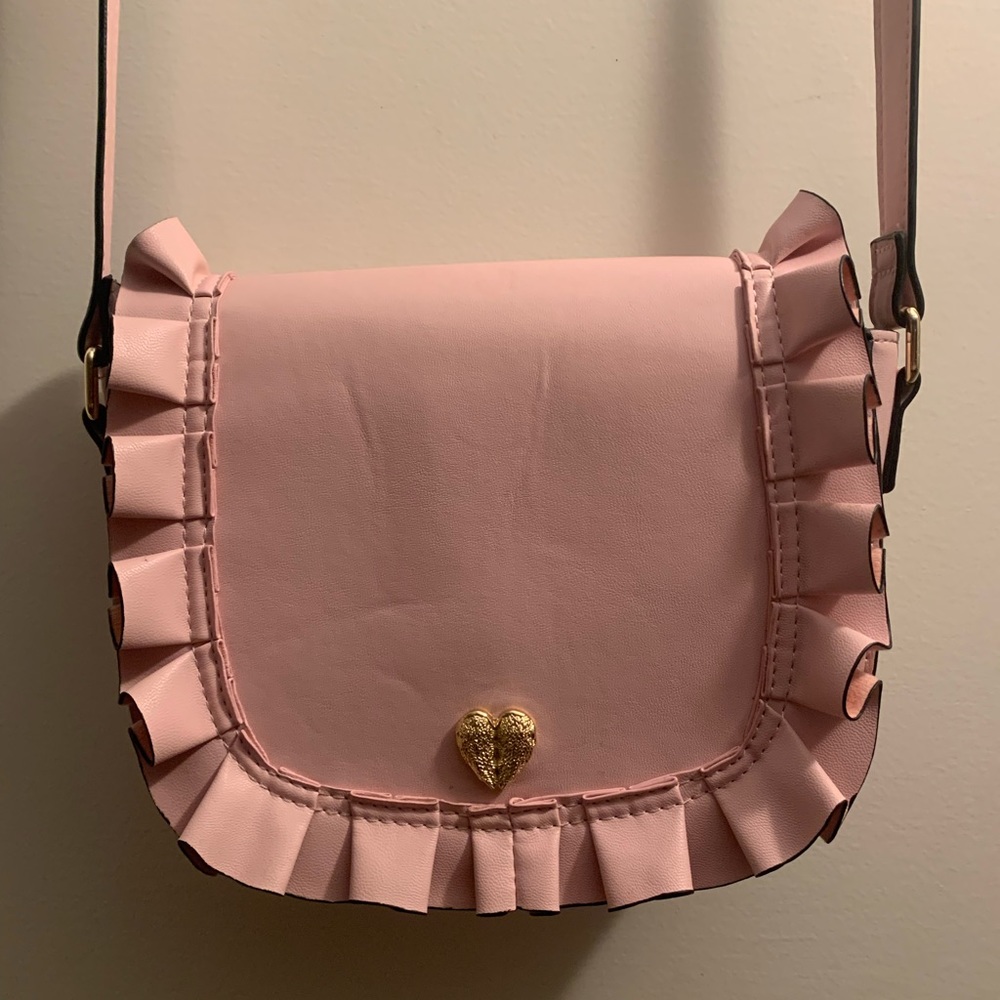 Betsey Johnson Ruffle Me Up Crossbody Bag